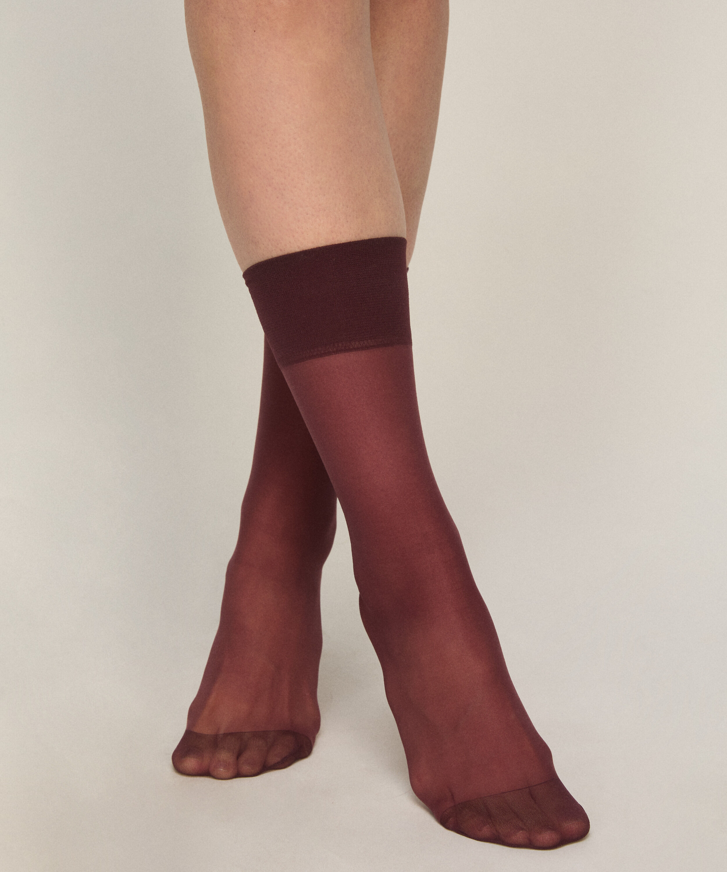 Sheer Socks Back Seam