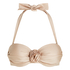 Lima Bandeau Bikini Top, Beige