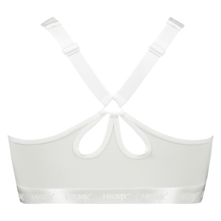 HKMX Sports bra The Pro Level 3, White