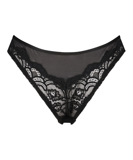 Arla High Leg Brazilian, Black