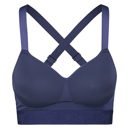 HKMX Sports bra The All Star Level 2, Blue