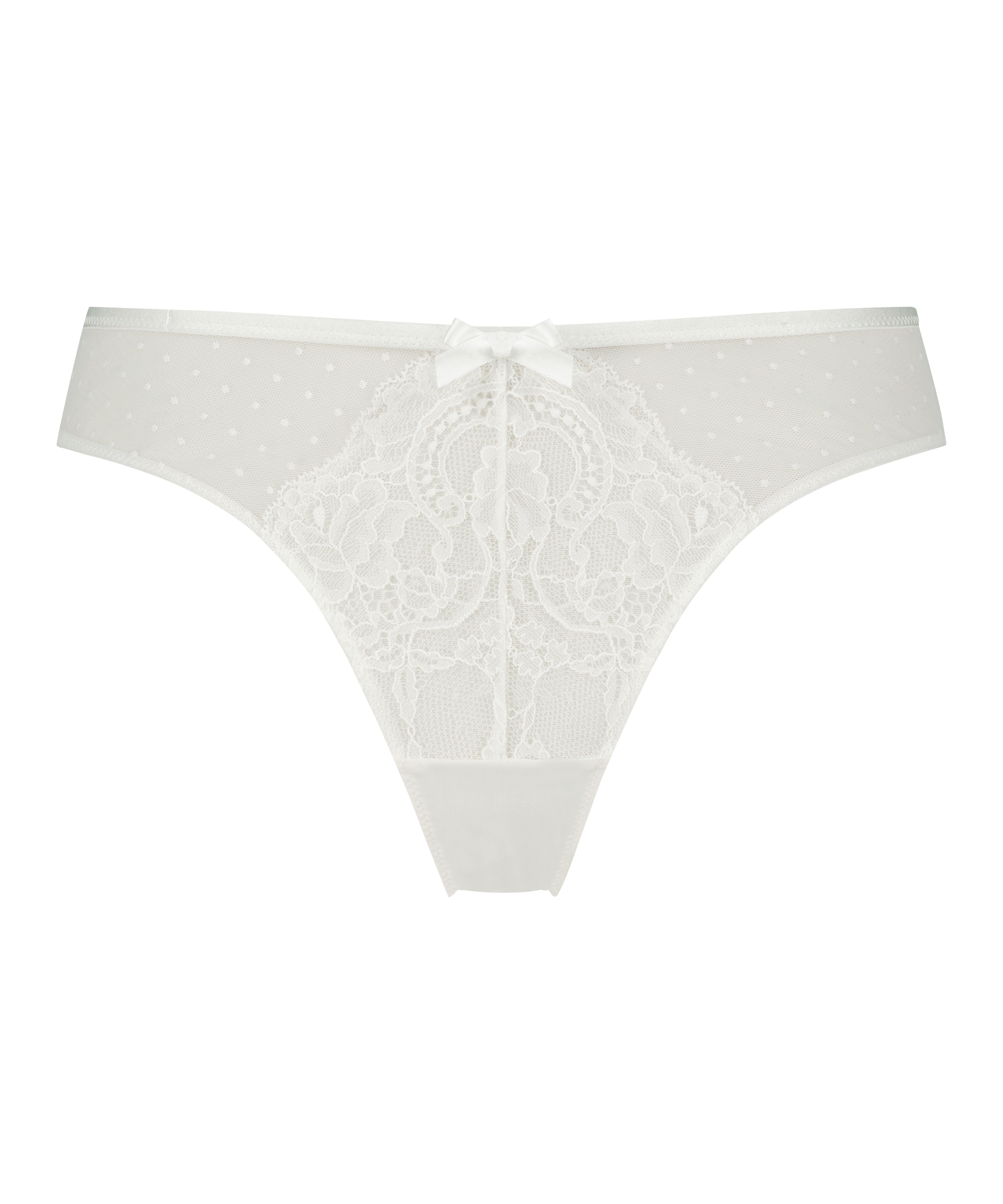 Valerie High Thong, White, main