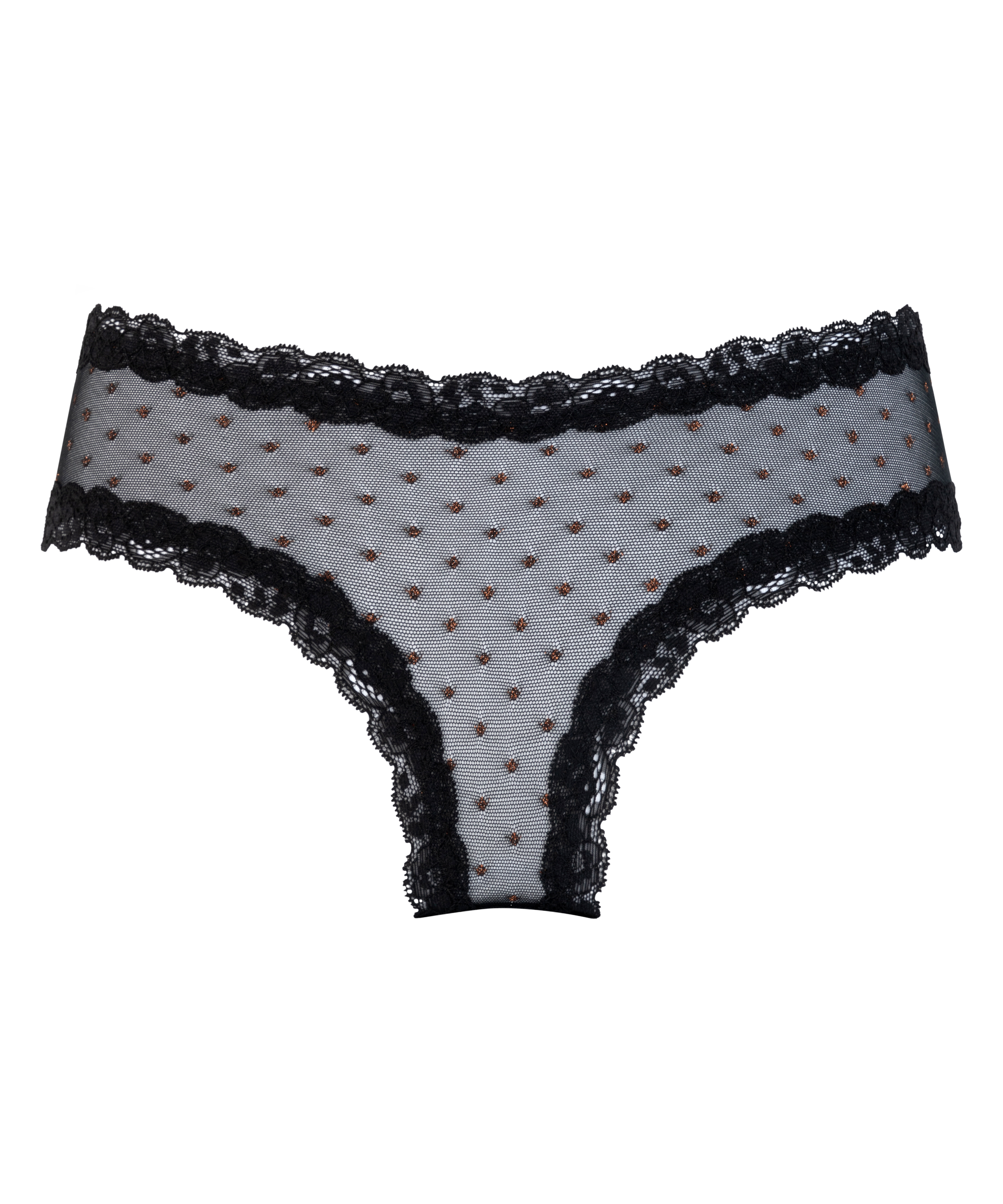 V-shape Mesh Brazilian, Black, main
