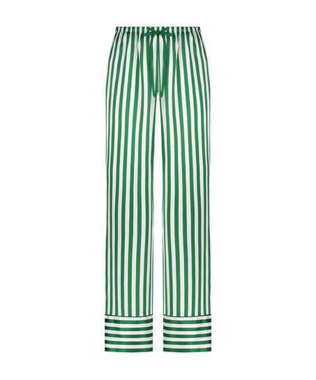 Satin Trousers, Green