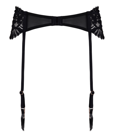 Poppy suspenders, Black