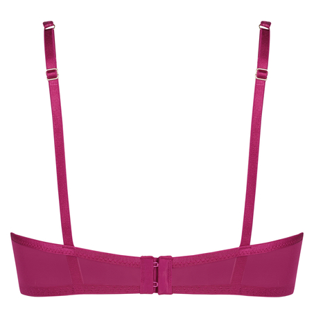 Cardi Padded Half-cup Underwired Bra, Pink