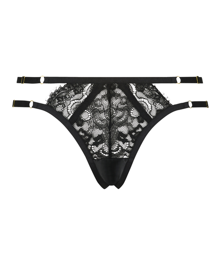 Elizabeth thong, Black