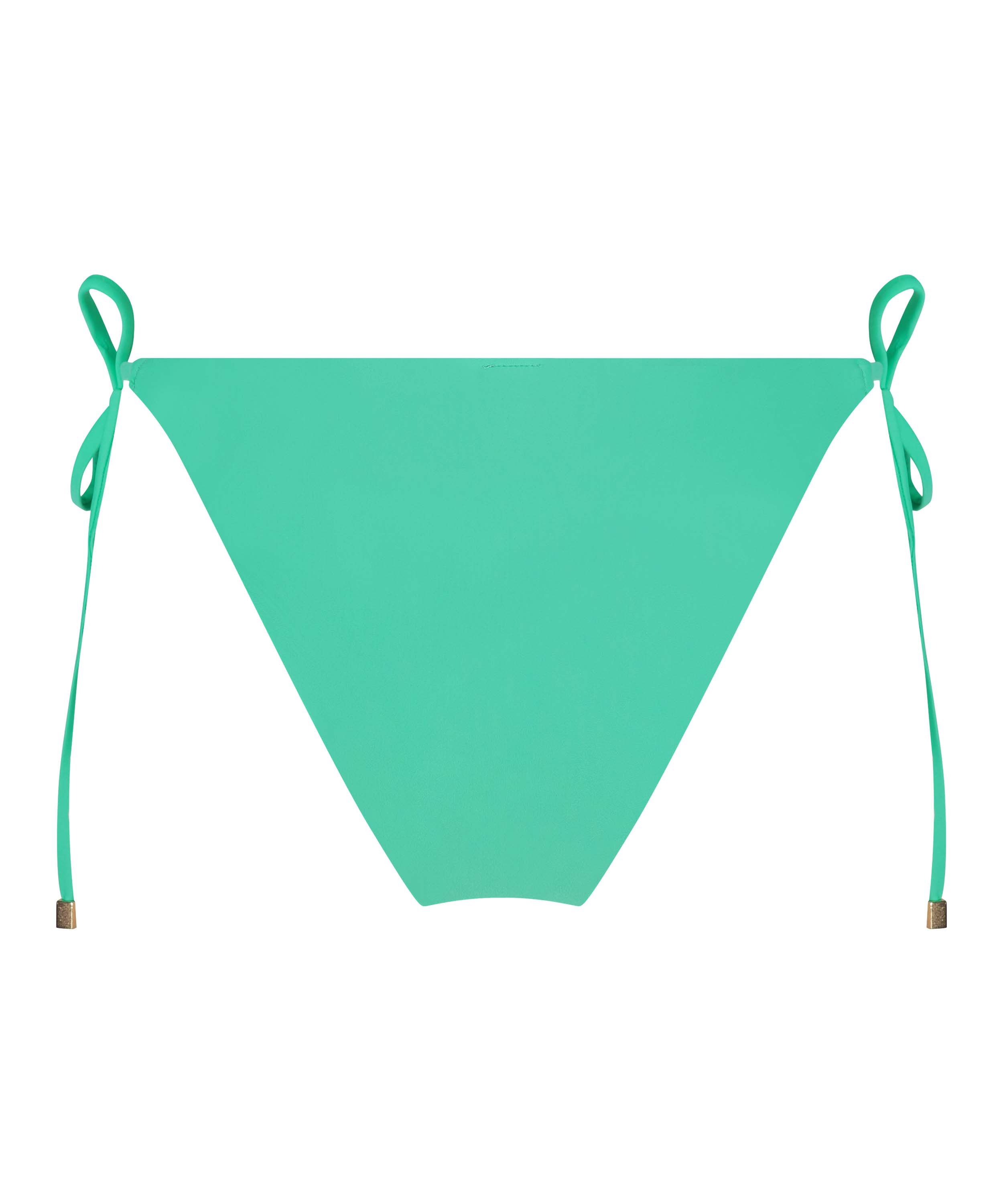 Doha High-Leg Bikini Bottoms, Green, main