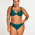 Luxe padded push-up bikini top Cup A - E, Green