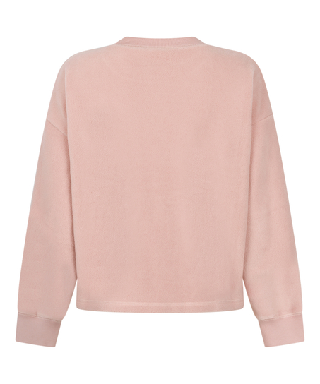 Top Sporty Fleece, Pink