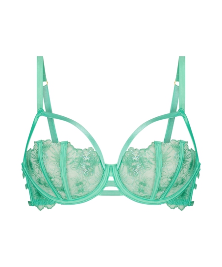 Alexandra Non-Padded Underwired Bra, Green