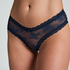 V-shape Mesh Brazilian, Blue