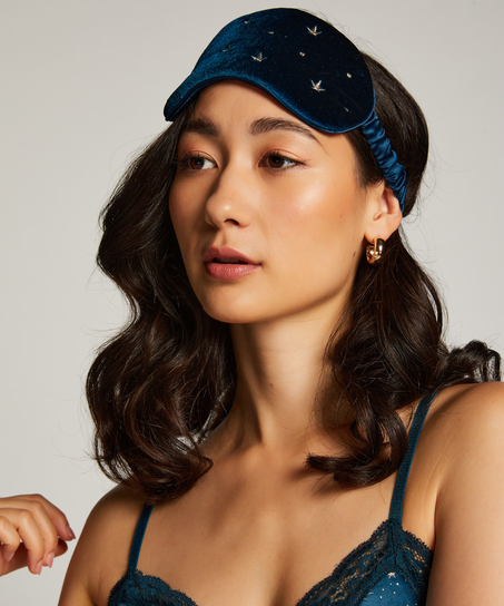 Sleepingmask Velours, Green