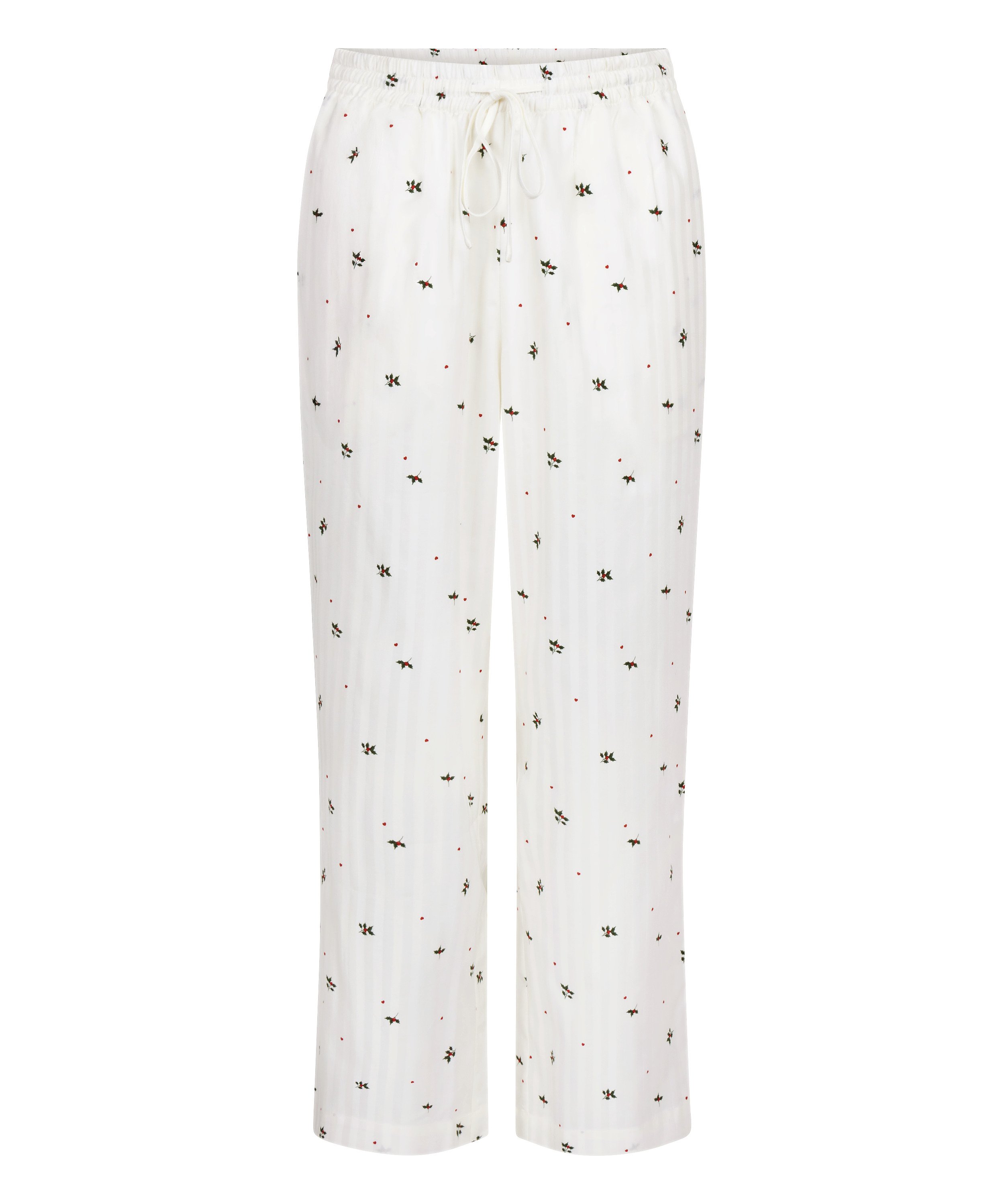 Pyjama Pant Mistletoe, White, main