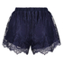 All-over Lace Pyjama Shorts, Blue