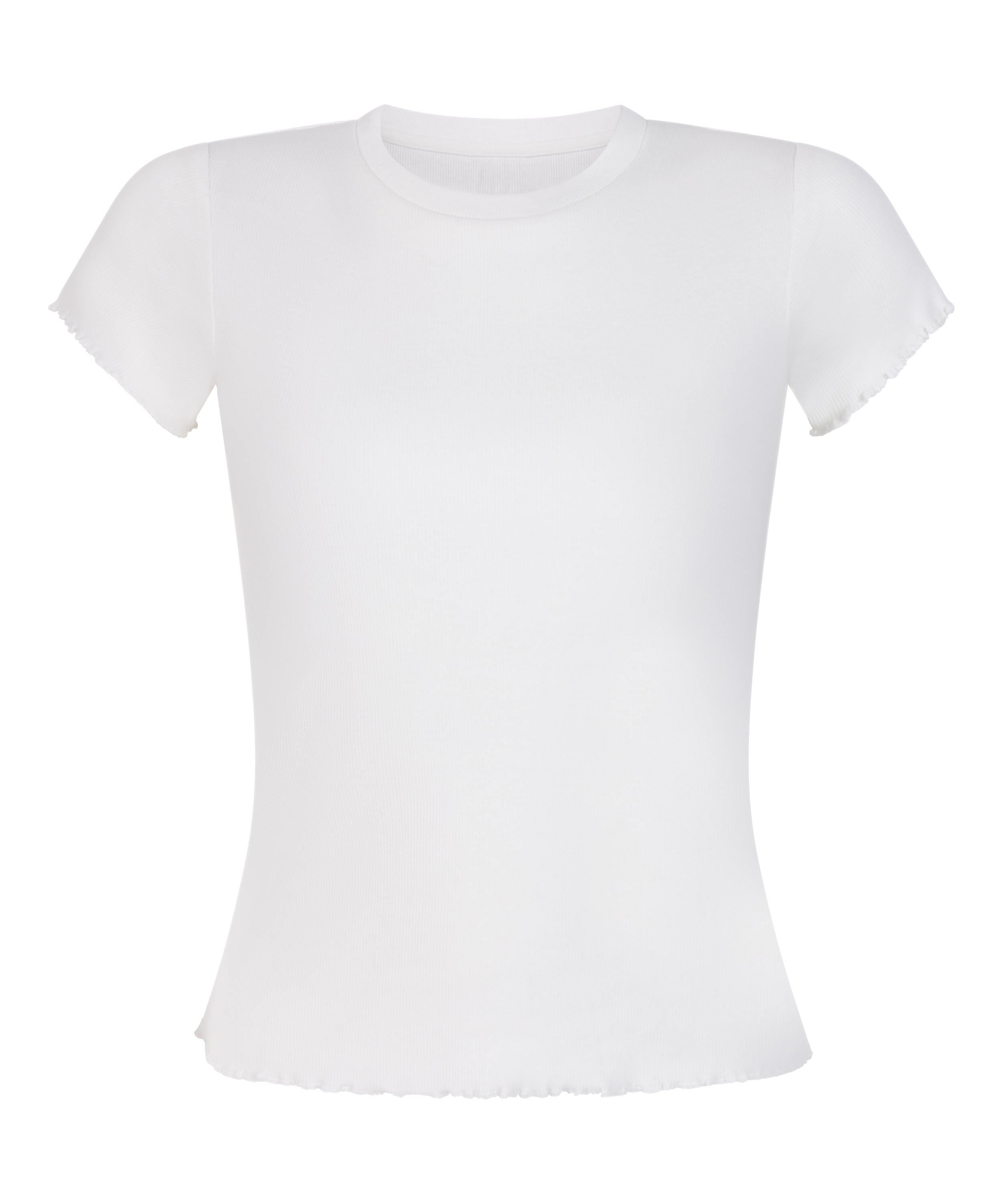 Short Sleeve Cotton Shirt, White, main