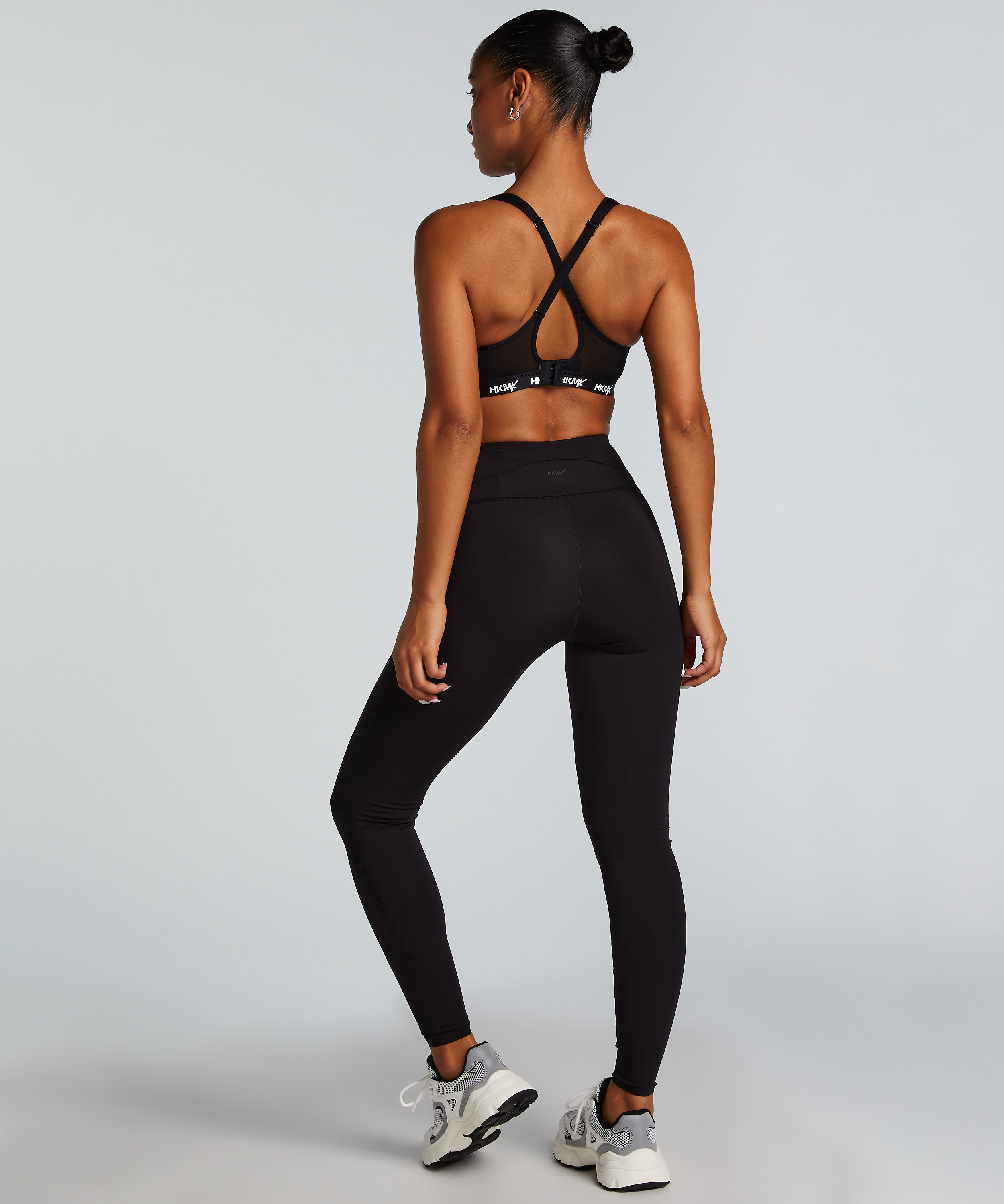 HKMX Sports bra The All Star Level 2, Black, main