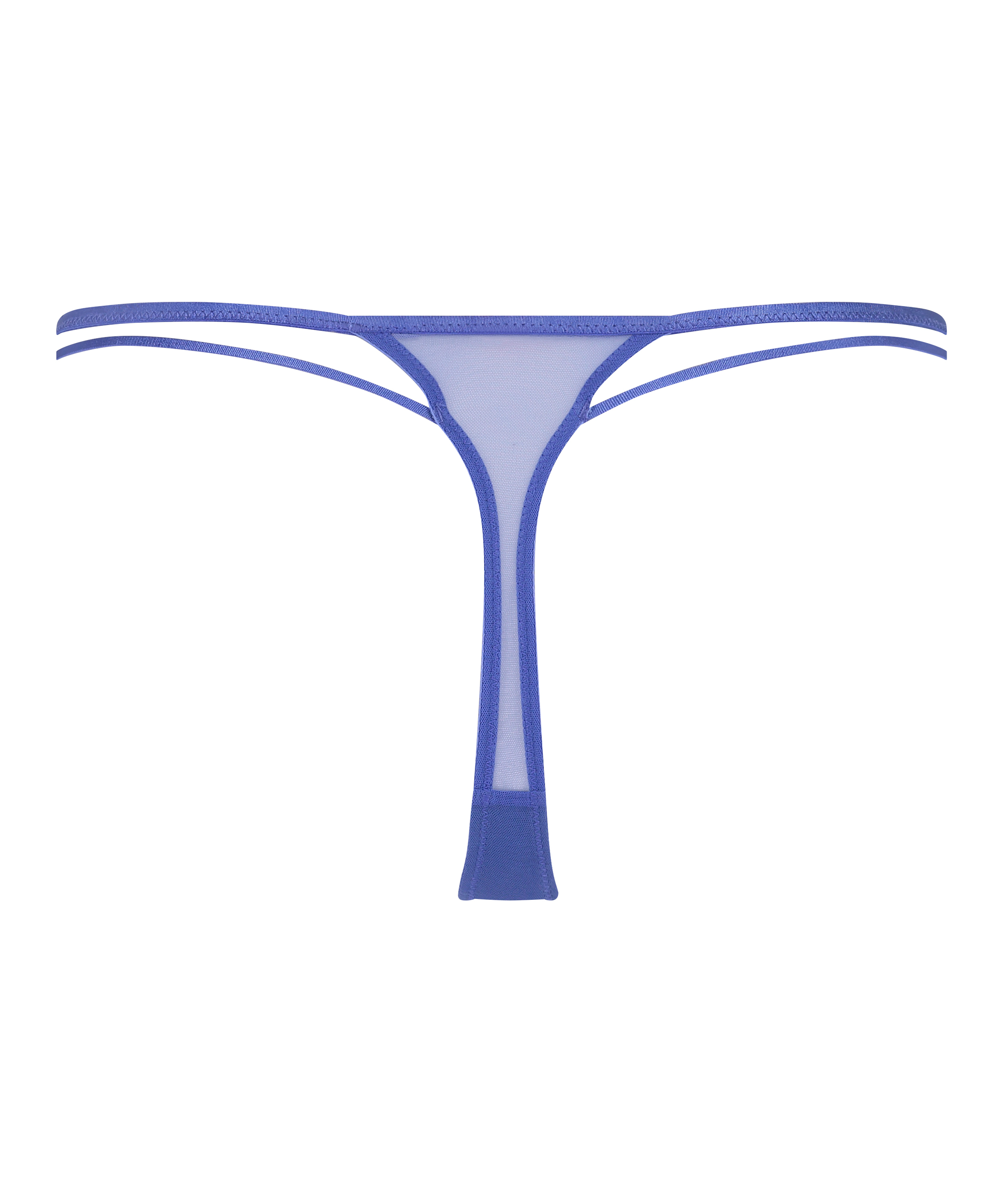 Lidia High Leg Thong, Blue, main