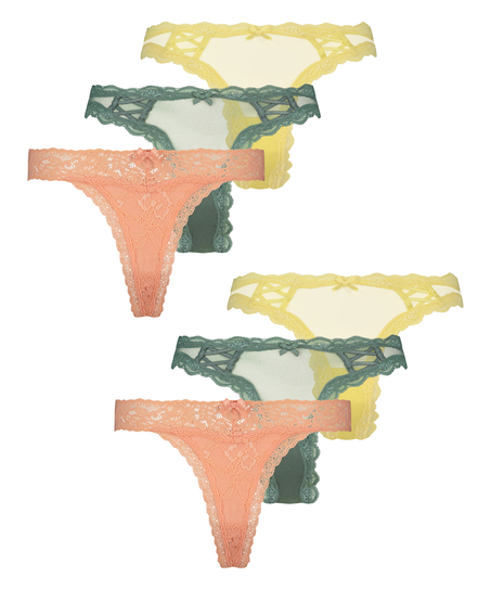 6-Pack Brazilian, Yellow