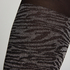 50 Denier Tights Lurex Zebra, Black