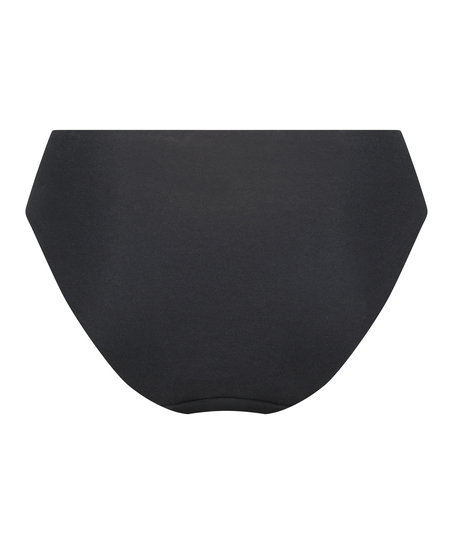 Invisible cotton knickers, Black