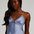 Satin Marcela Cami Top, Blue