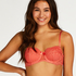 Emily Padded Underwired Bra, Orange