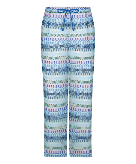 Cali Crochet Pants, Blue