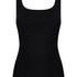 Singlet Tanktop Soft Cotton, Black