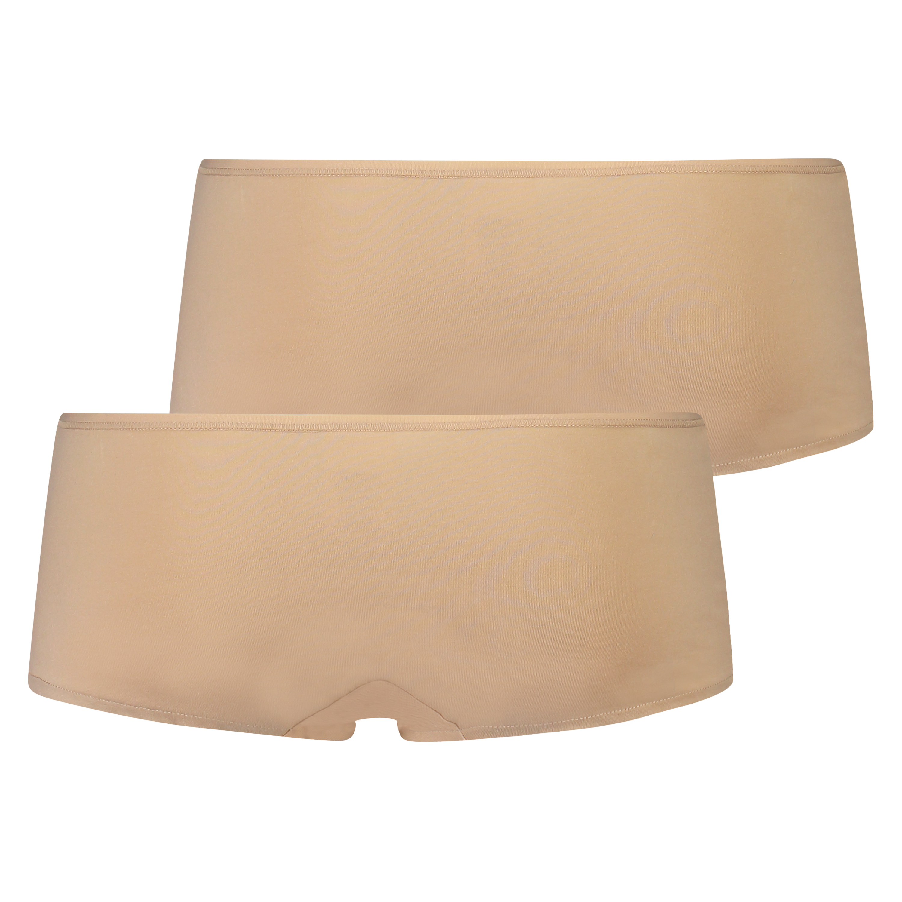 2 Cotton Boxers Kim, Beige, main