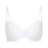 Secret Lace Padded Underwired Bra, White