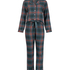Flannel Pyjama Set, Green
