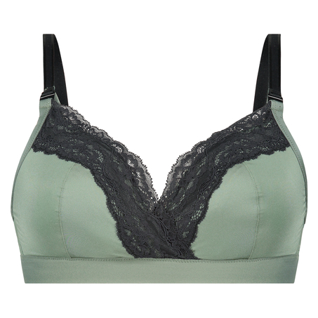 Annie Padded Nursing Bra, Green