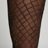 Diamond Lurex Tights, Black
