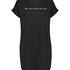 Round Neck Nightshirt, Black