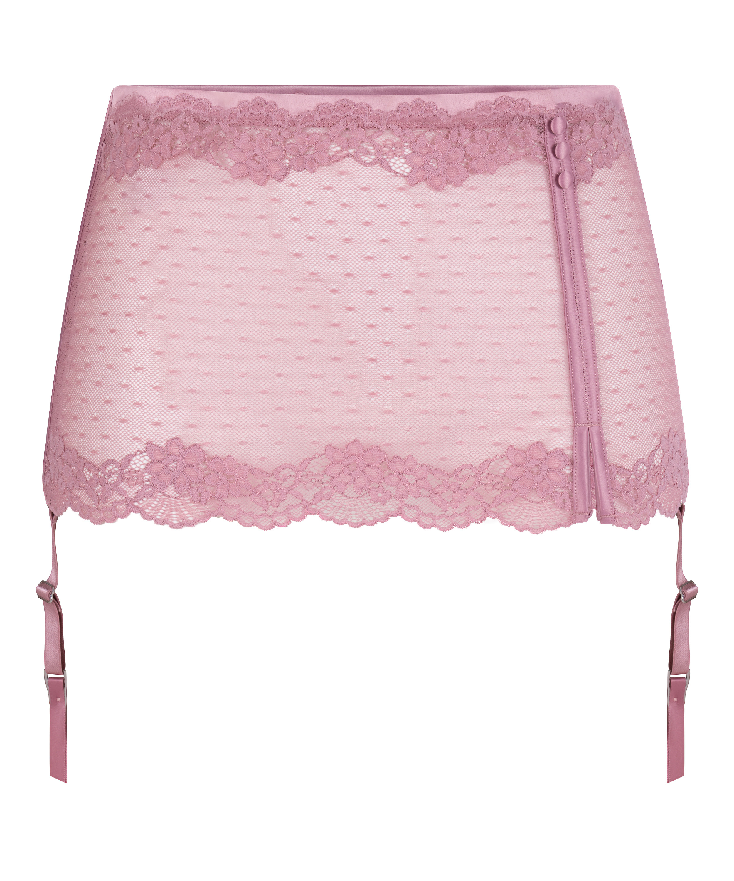 Laila Suspenderbelt Skirt, Pink, main