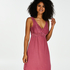Modal Lace Slip Dress, Pink
