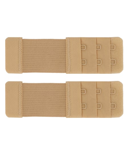 2-Pack Bra Extenders, Beige
