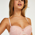 Maya Padded Underwired Bra, Pink