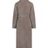 Fleece Bathrobe, Beige