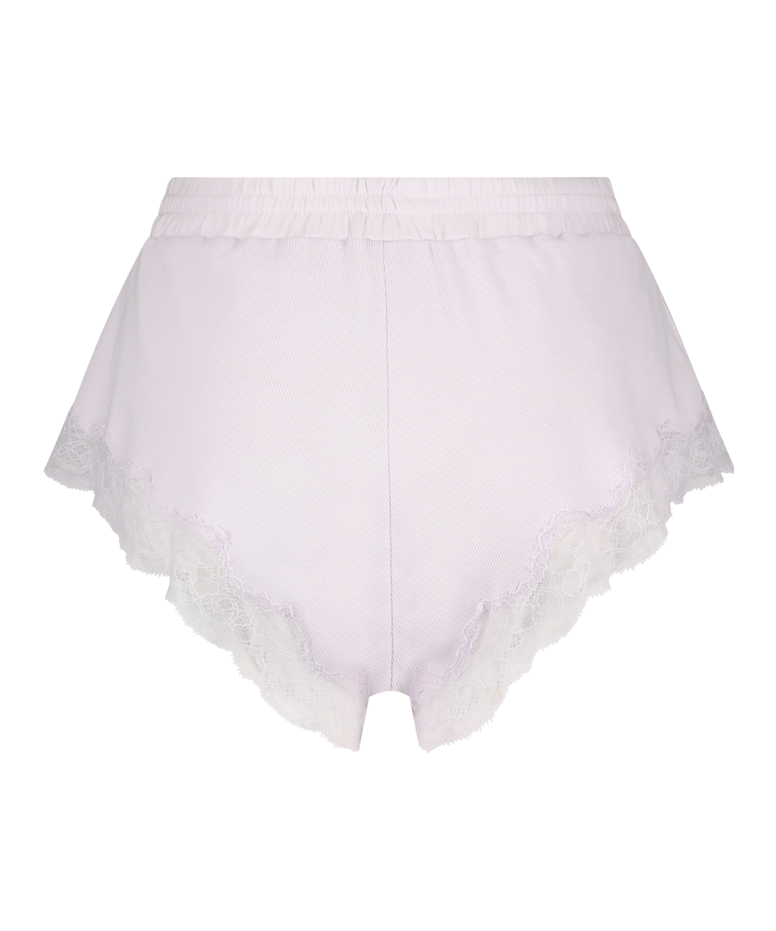 Shorts rib lace Mia, Purple, main