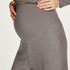 Brushed Rib Maternity Pyjama Set, Grey