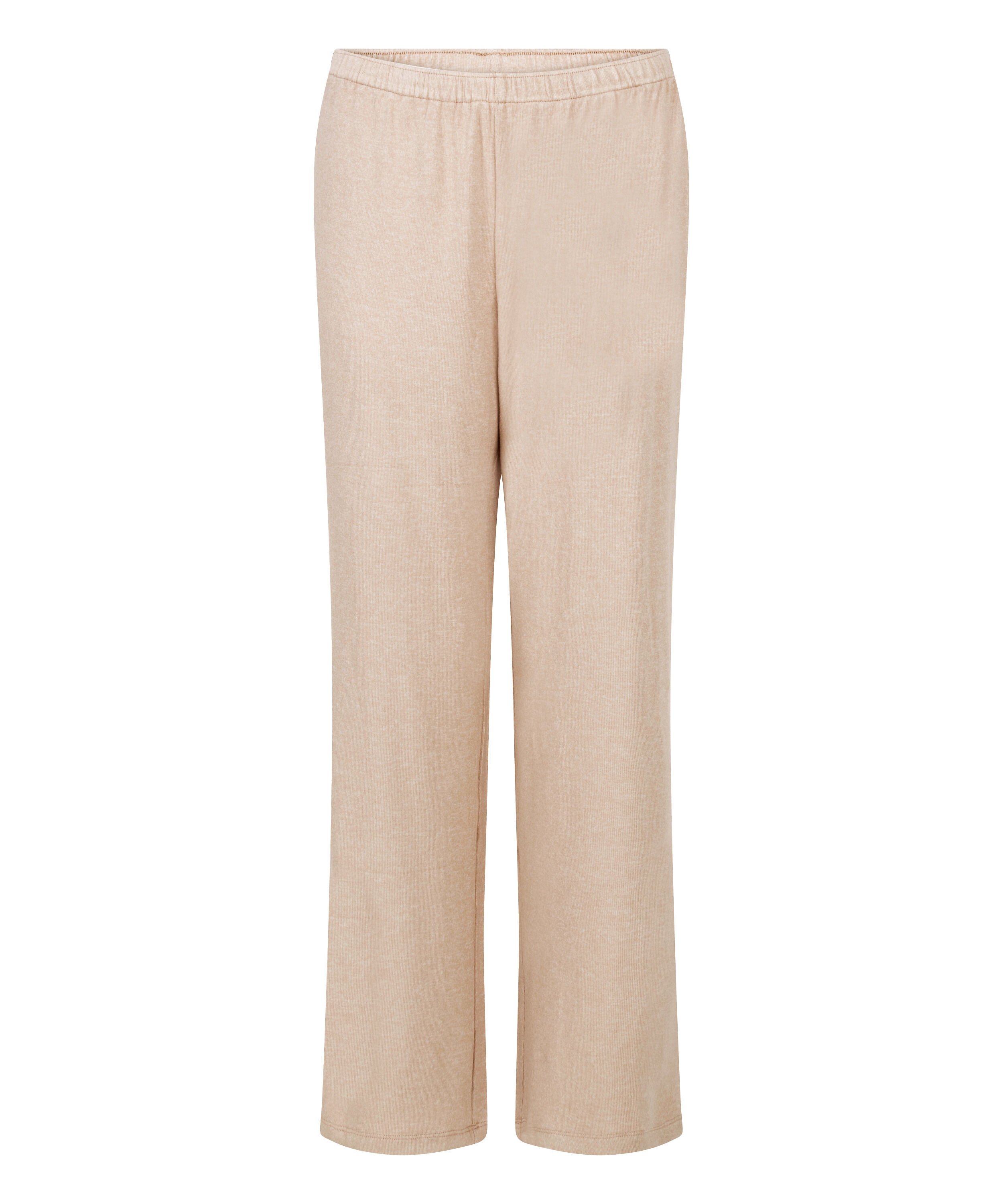 Brushed Jersey Trousers, Beige