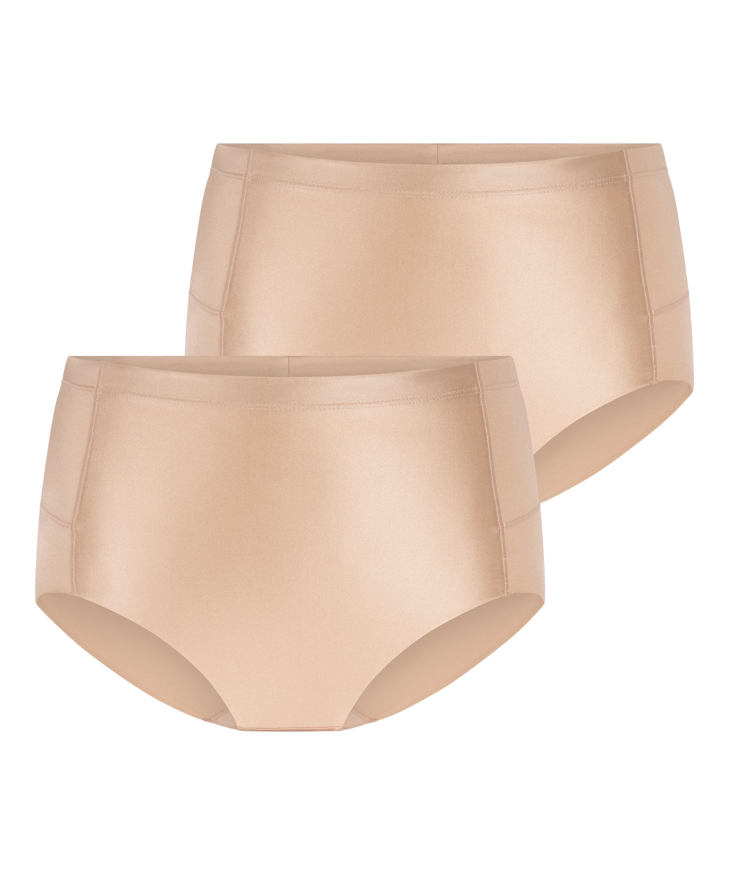 2-Pack Smoothing shaping brief, Beige, main
