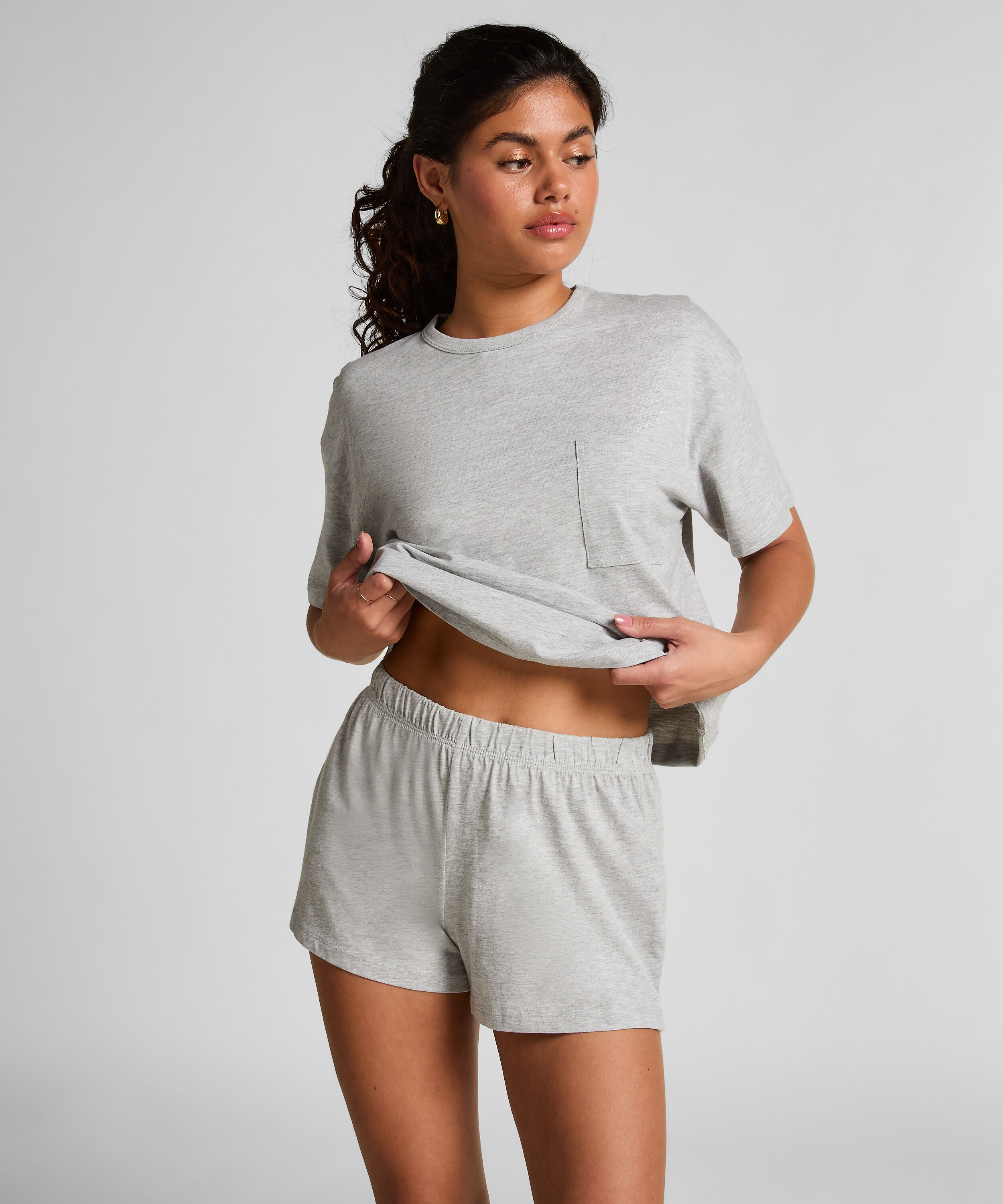 Pyjama Set, Grey Pyjama Set, Grey