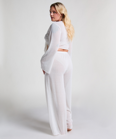 Beach Knit Top, White