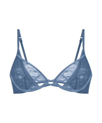 Molly Non-Padded Underwired Bra, Blue