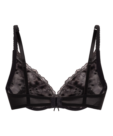Chloe Non-Padded Underwired Bra, Black