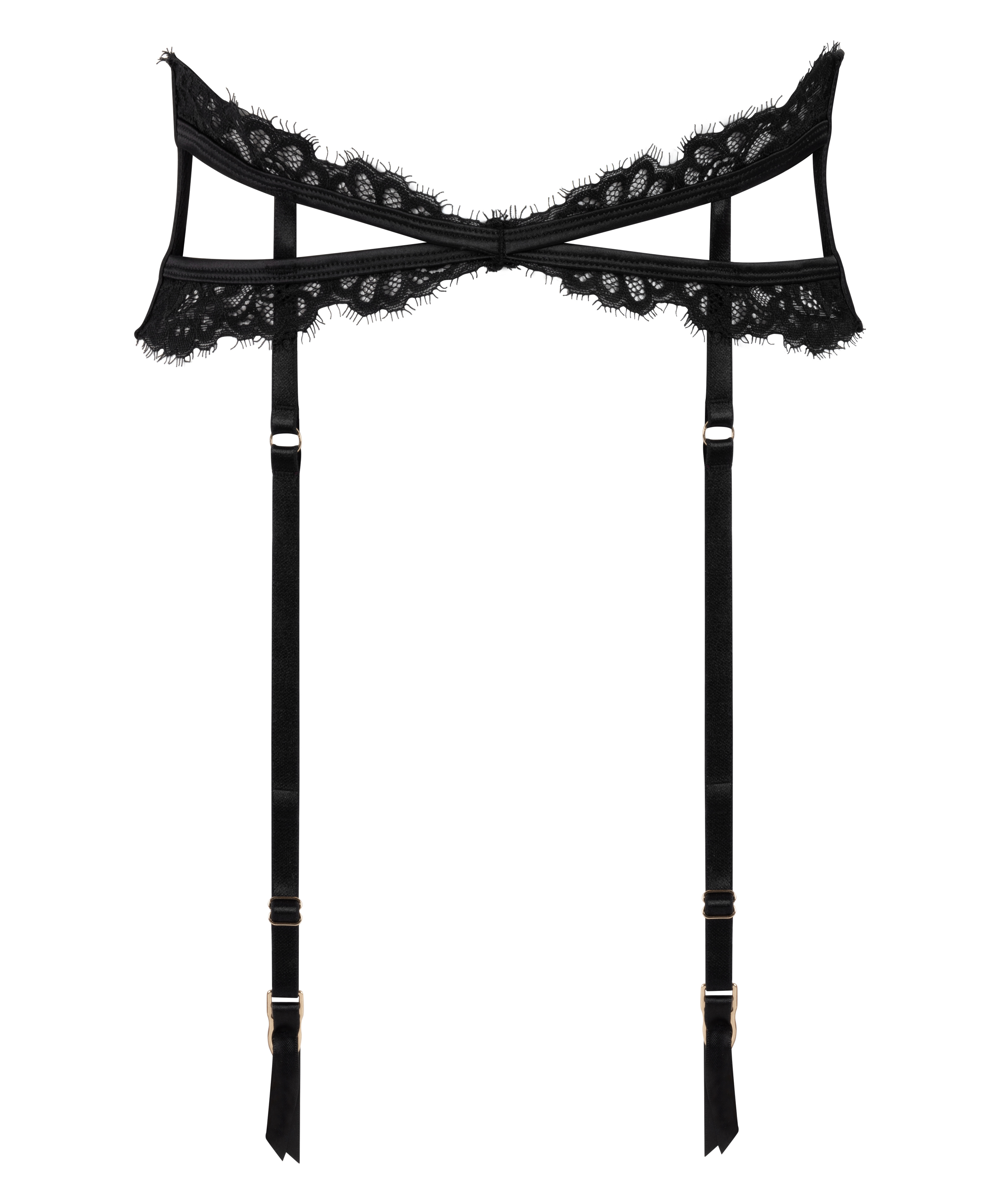 Nisha Suspenders, Black, main