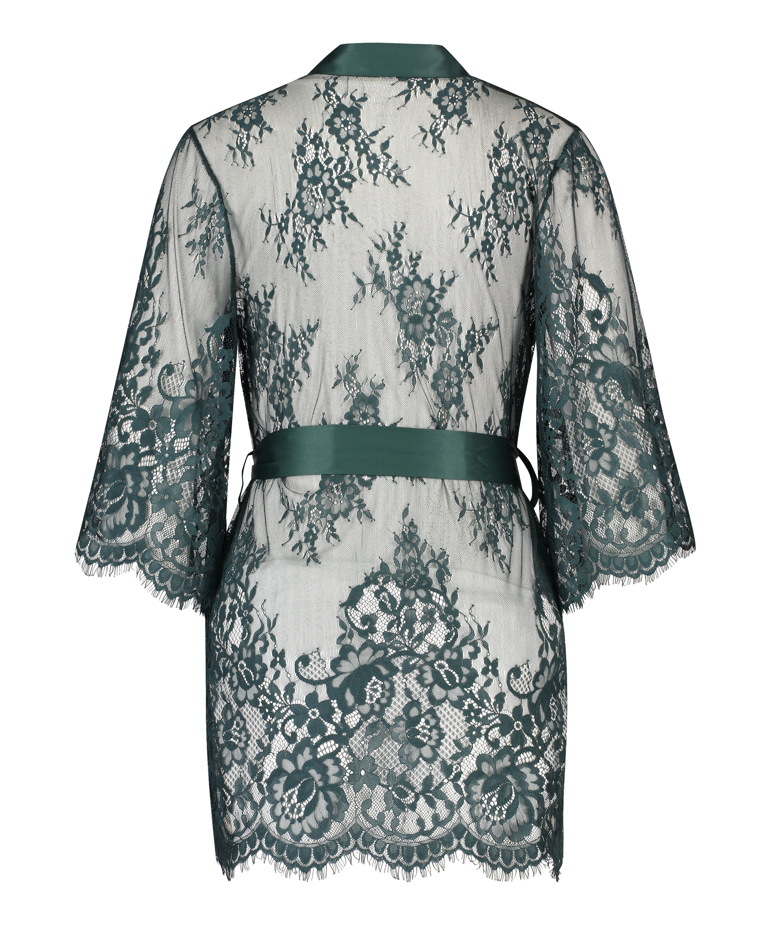 Isabelle Lace Kimono, Green, main